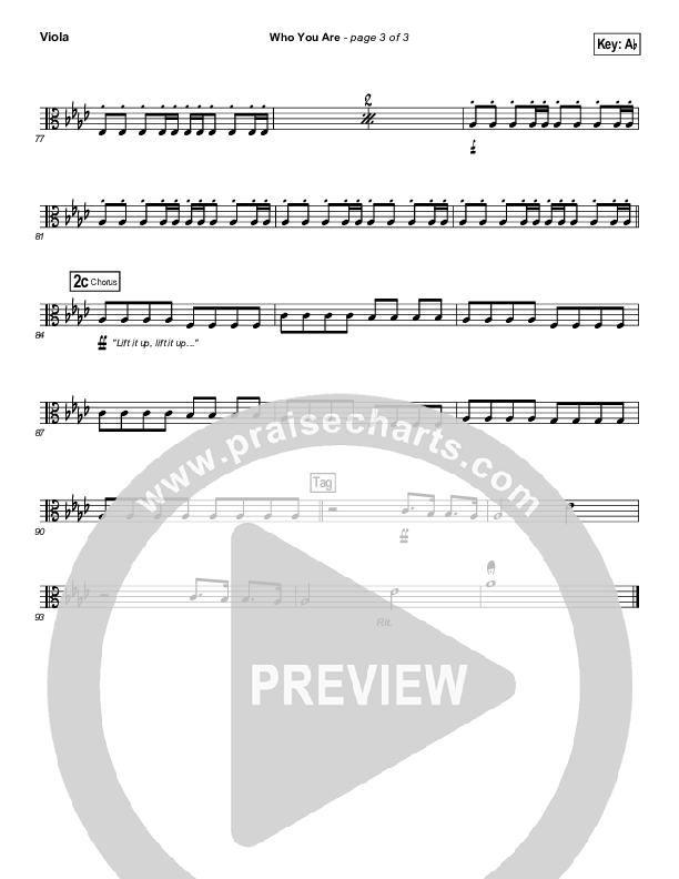 Who You Are Viola (Passion / Kristian Stanfill)