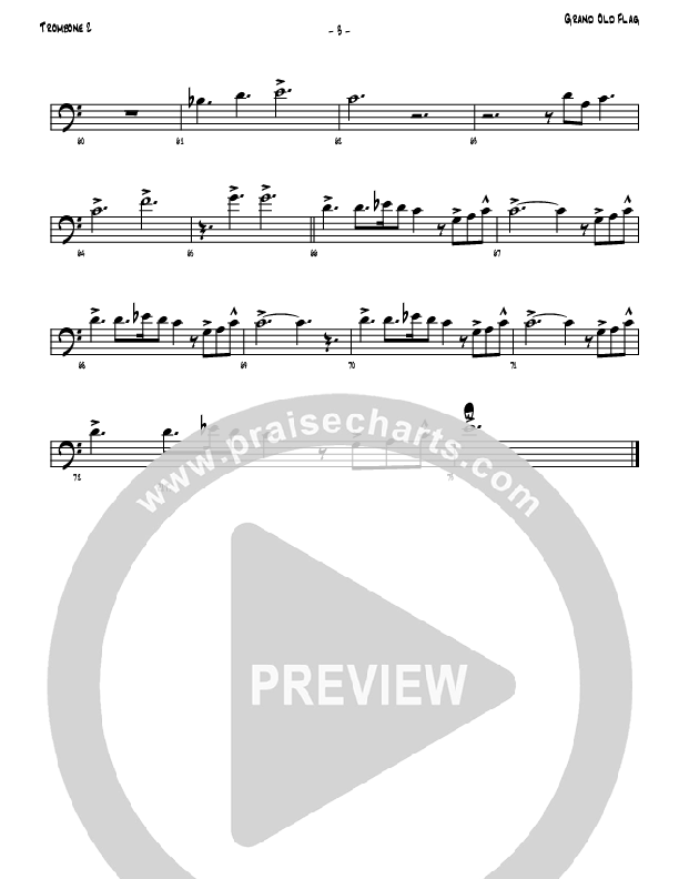 America The Beautiful Trombone 2 (Denver Bierman)