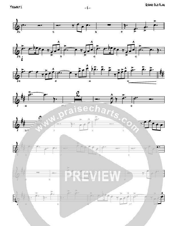 America The Beautiful Trumpet 1 (Denver Bierman)