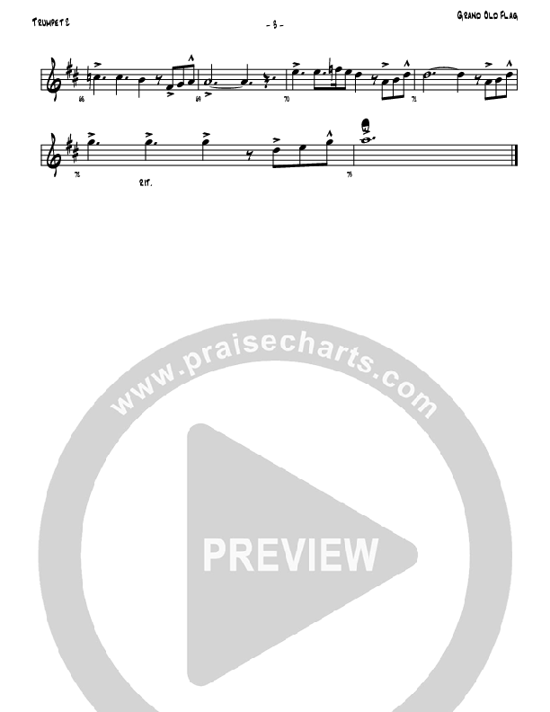 America The Beautiful Trumpet 2 (Denver Bierman)