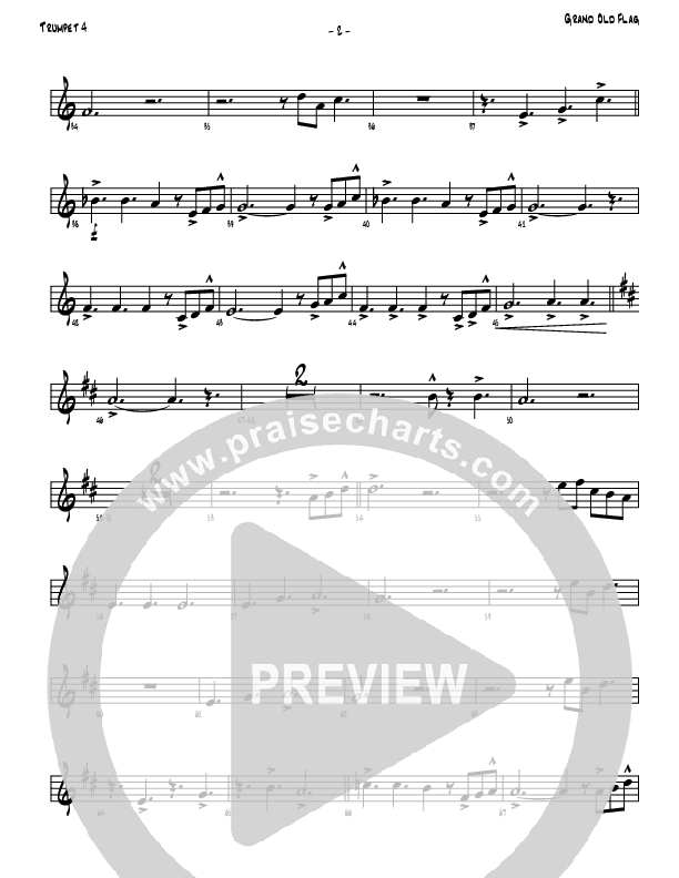 America The Beautiful Trumpet (Denver Bierman)