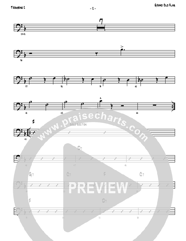 You're A Grand Old Flag Trombone 2 (Denver Bierman)