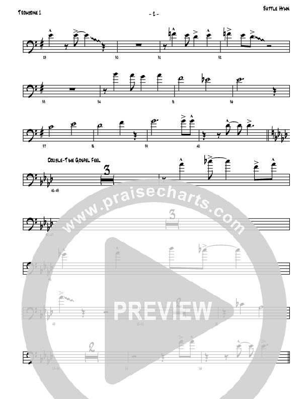 Battle Hymn Of The Republic Trombone 1 (Denver Bierman)