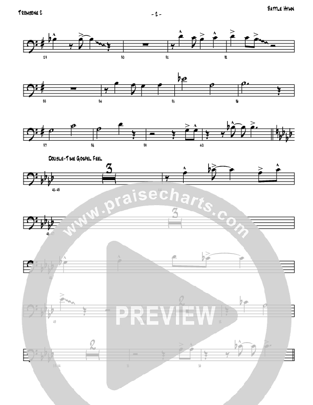 Battle Hymn Of The Republic Trombone 2 (Denver Bierman)