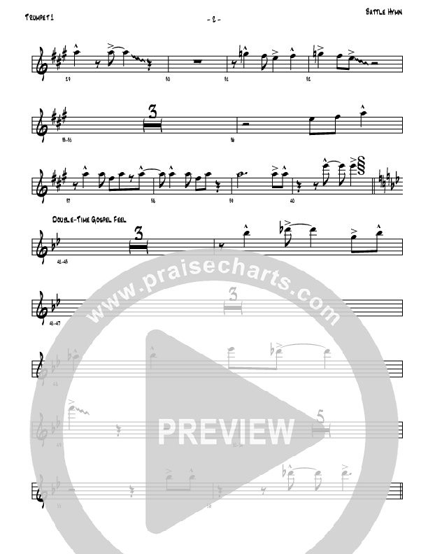 Battle Hymn Of The Republic Trumpet 1 (Denver Bierman)