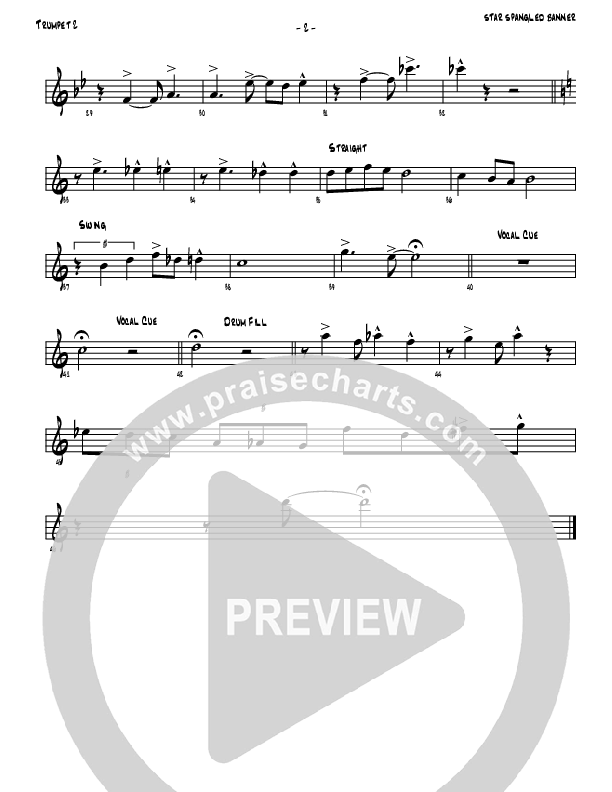 Star Spangled Banner Trumpet 2 (Denver Bierman)