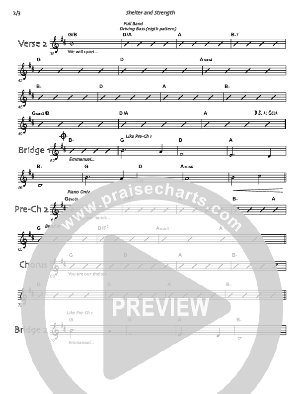 Shelter And Strength Rhythm Chart (Marisa Aud)