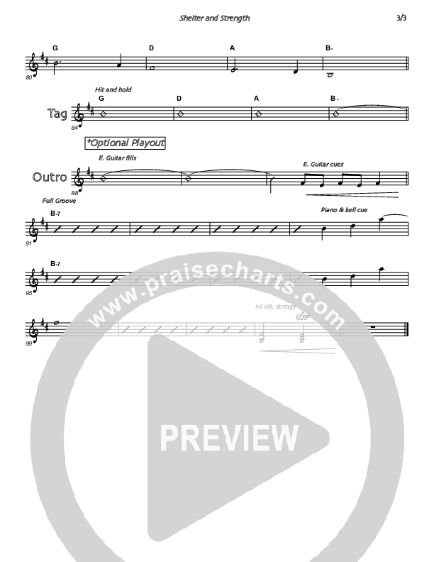 Shelter And Strength Rhythm Chart (Marisa Aud)