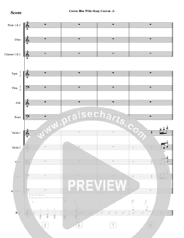 Crown Him (Instrumental) Orchestration (Jeff Anderson)