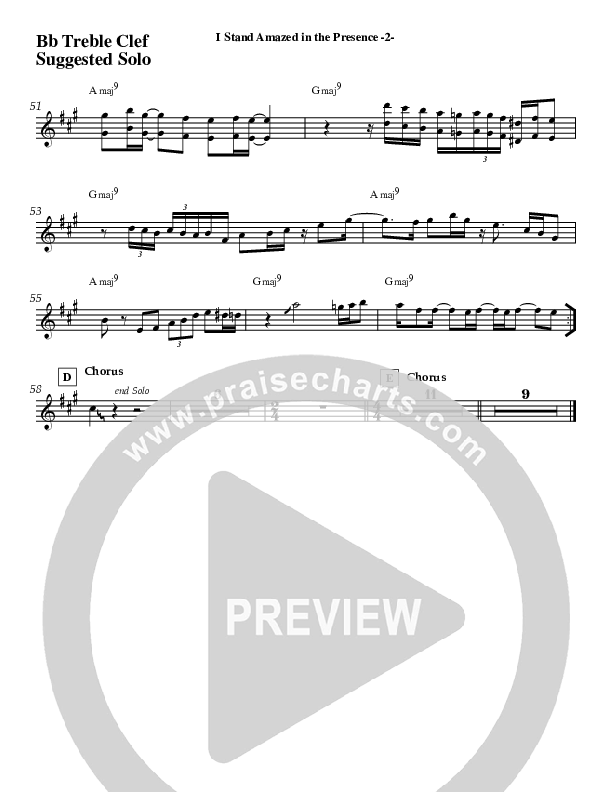 I Stand Amazed Bb Instruments (Jeff Anderson)