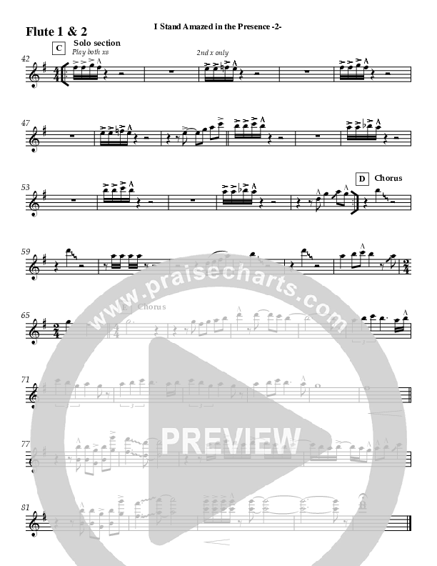 I Stand Amazed Flute 1/2 (Jeff Anderson)