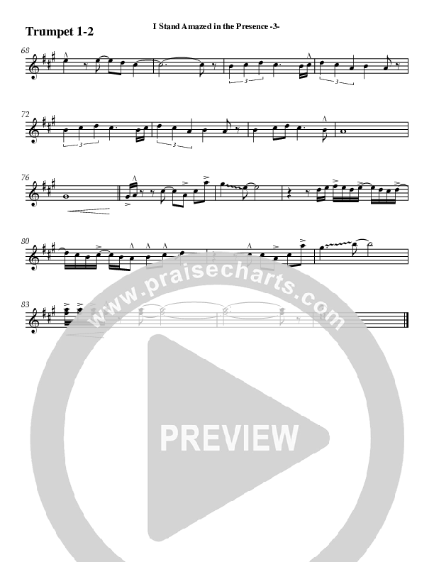 I Stand Amazed Trumpet 1,2 (Jeff Anderson)