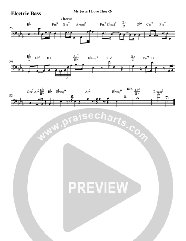 My Jesus I Love Thee Electric Guitar (Jeff Anderson)