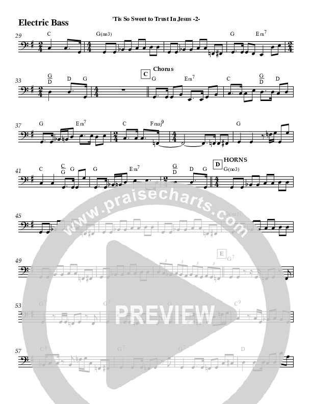 Tis So Sweet Electric Guitar (Jeff Anderson)