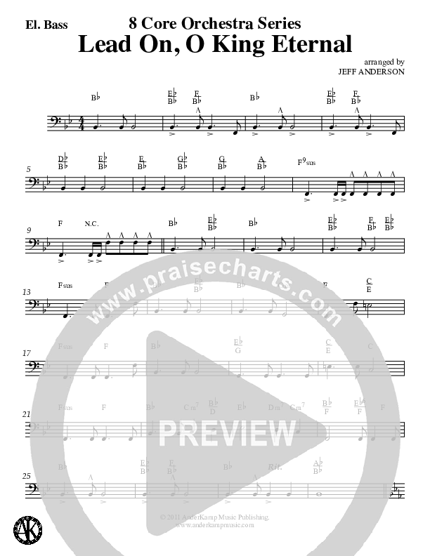 Lead On O King Eternal (Instrumental) Electric Guitar (Jeff Anderson)