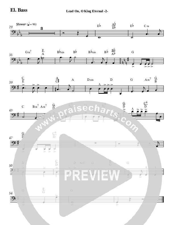 Lead On O King Eternal (Instrumental) Electric Guitar (Jeff Anderson)