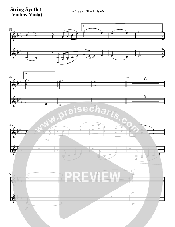 Softly And Tenderly Violins (Jeff Anderson)