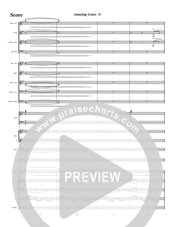 Amazing Grace (Instrumental) Orchestration (Jeff Anderson)