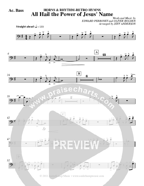 All Hail The Power (Instrumental) Bass Guitar (Jeff Anderson)