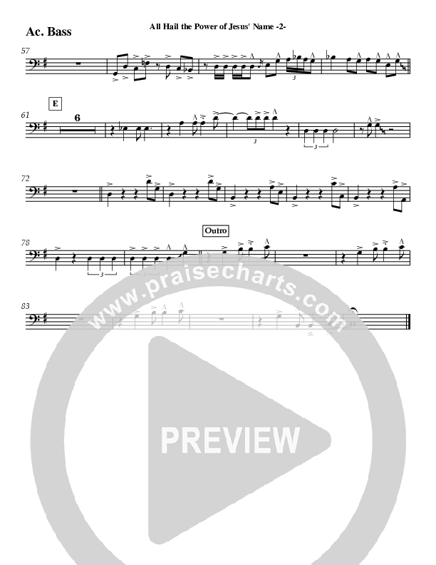 All Hail The Power (Instrumental) Bass Guitar (Jeff Anderson)