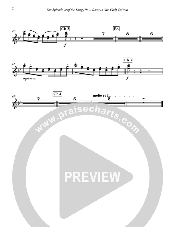 How Great Is Our God Piano Sheet (Paul Campbell)