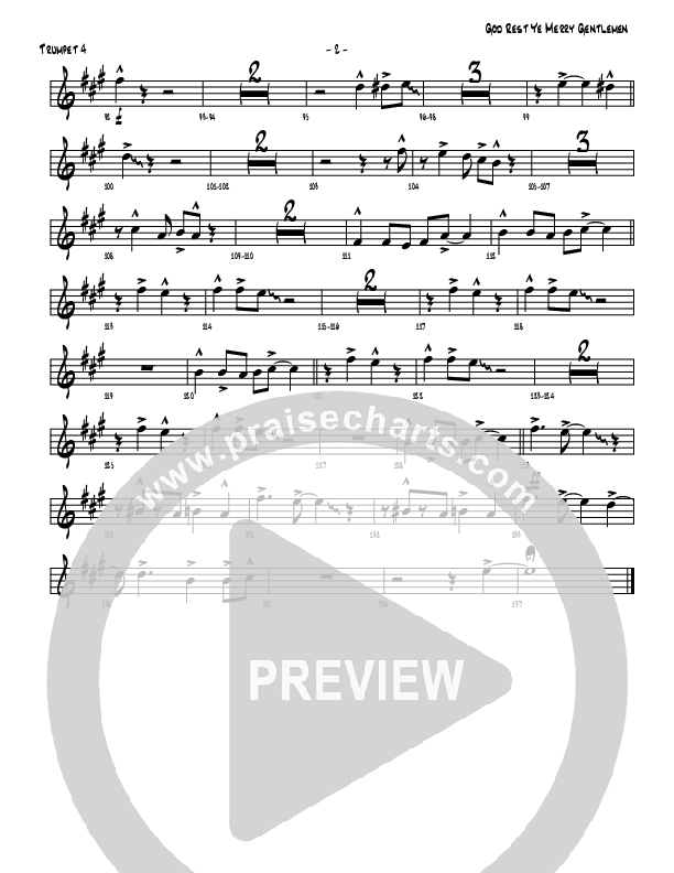 God Rest Ye Merry Gentlemen Trumpet (Michael Adler / Denver Bierman)