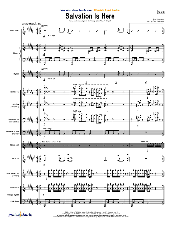 Salvation Is Here Orchestration (Hillsong UNITED)