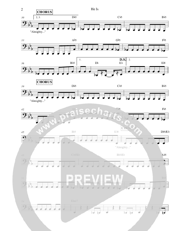 He Is Bass Guitar (William McDowell)