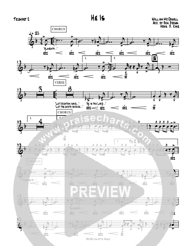 He Is Trumpet 2 (William McDowell)