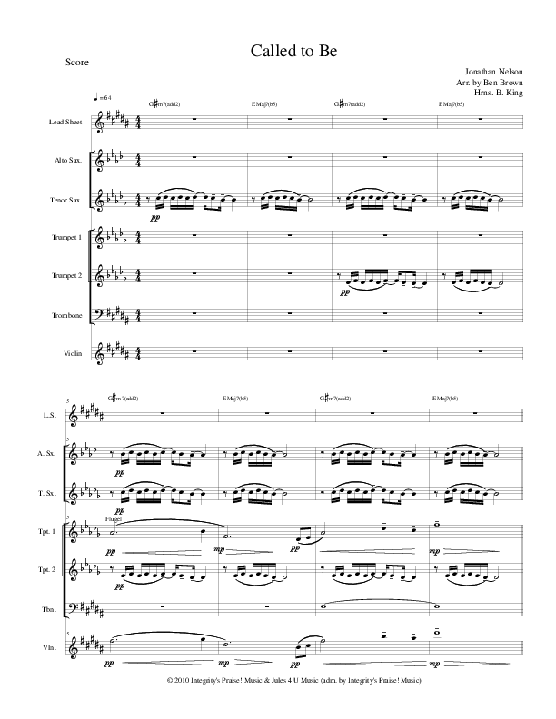 Called To Be Praise Band (Jonathan Nelson)