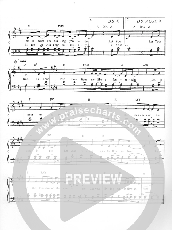 Let Your Love Flow Lead Sheet (Heart Of The City)