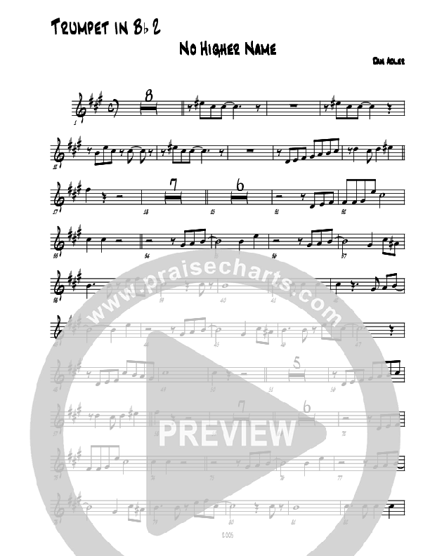 No Higher Name Trumpet 2 (Heart Of The City)