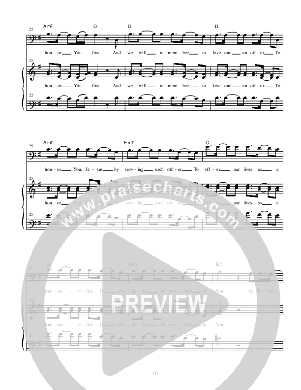 Remind Us Lead Sheet (Heart Of The City)