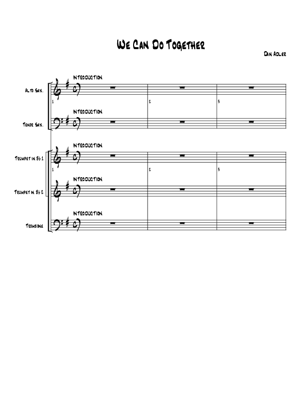 We Can Do Together Brass Quartet (Heart Of The City)