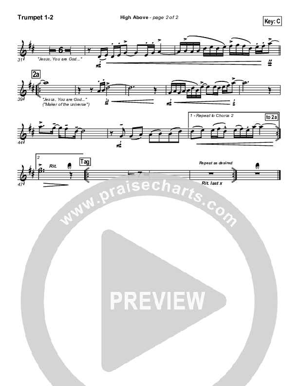 High Above Brass Pack (Parachute Band)