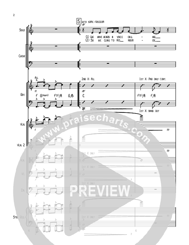 God Opens A Door String Ensemble (Robert Sterling)