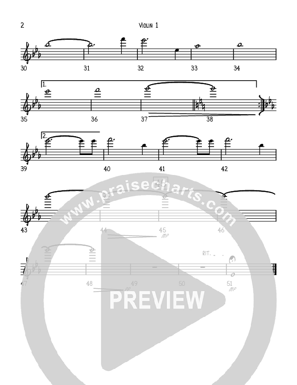 God Opens A Door Violin 1 (Robert Sterling)