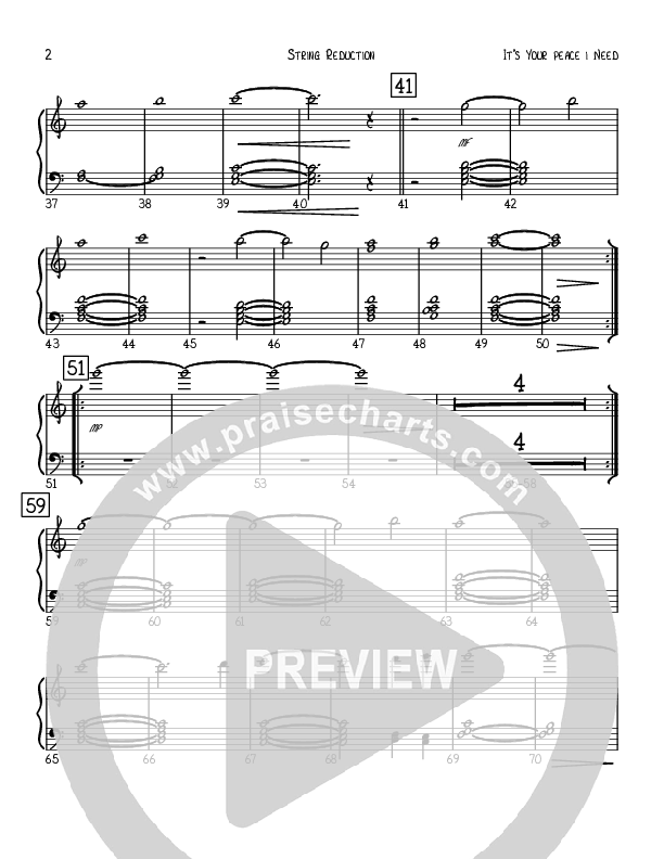 It's Your Peace I Need Synth Strings (Robert Sterling)