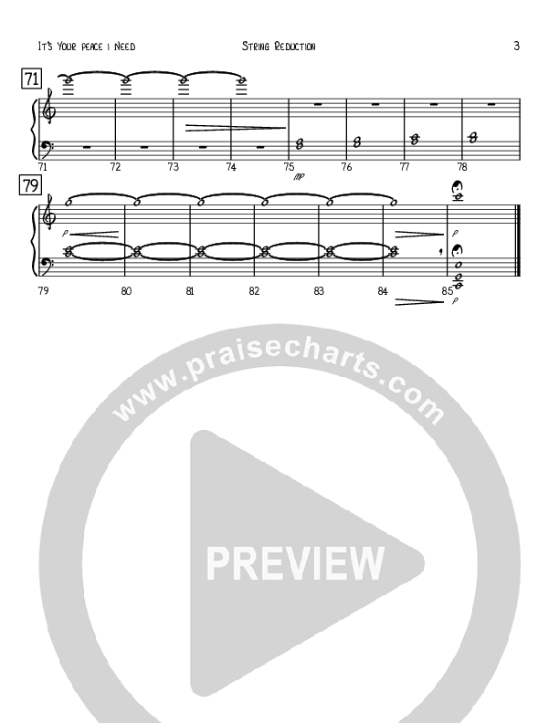 It's Your Peace I Need Synth Strings (Robert Sterling)