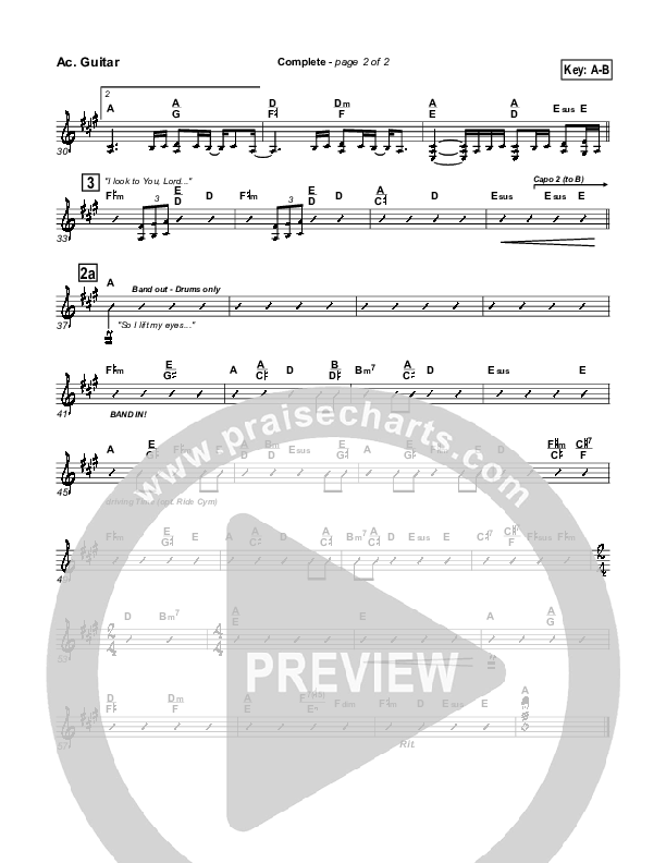 Complete Acoustic Guitar (Parachute Band)