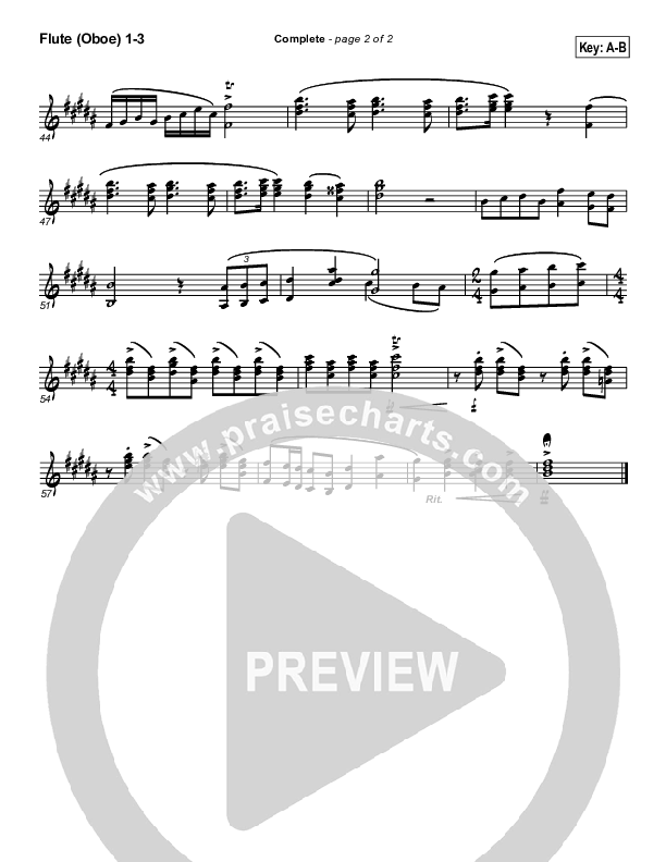 Complete Flute/Oboe 1/2/3 (Parachute Band)
