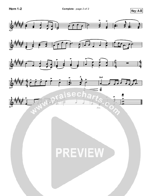 Complete French Horn 1/2 (Parachute Band)