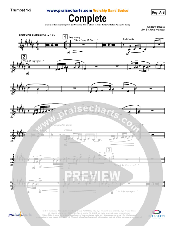 Complete Brass Pack (Parachute Band)