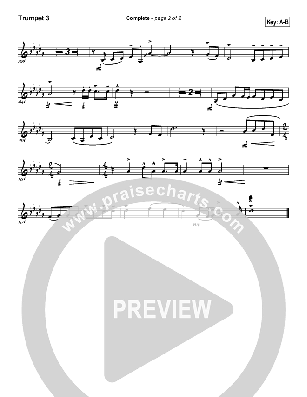 Complete Trumpet 3 (Parachute Band)