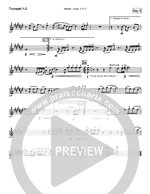 Jesus Trumpet 1,2 (Parachute Band)