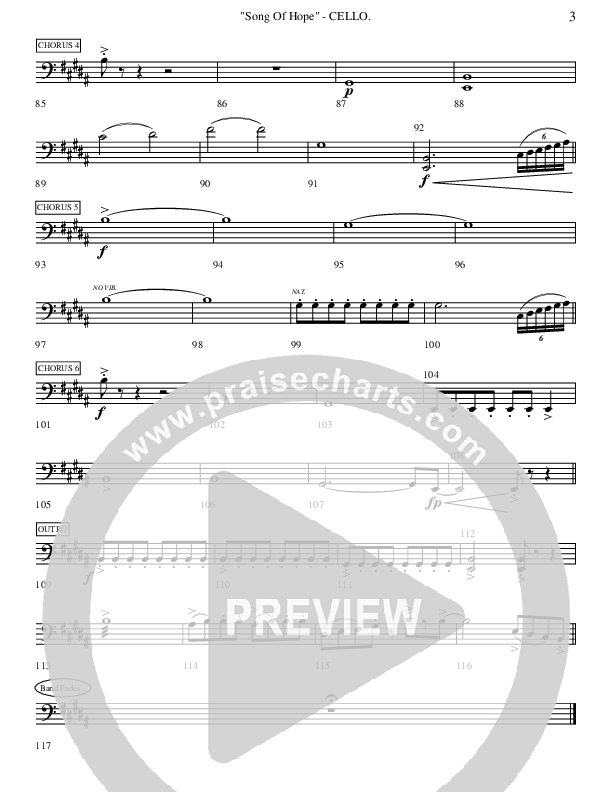 Song Of Hope Cello (Ric Flauding)