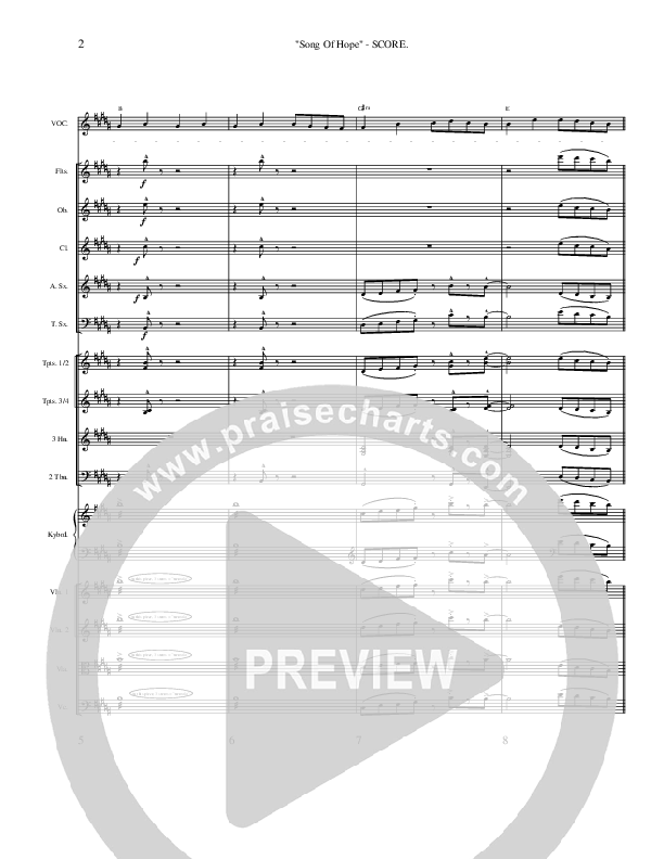 Song Of Hope Orchestration (Ric Flauding)