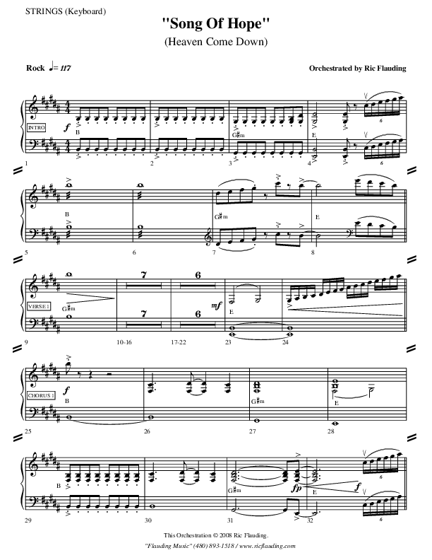 Song Of Hope Strings (Ric Flauding)