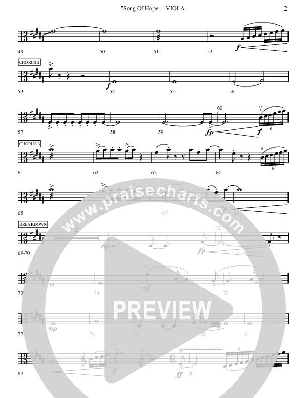 Song Of Hope Viola (Ric Flauding)