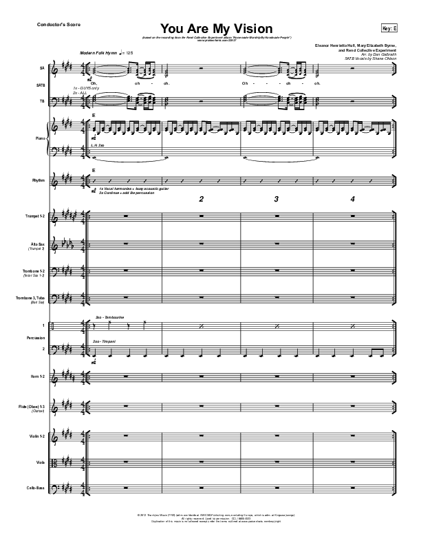 You Are My Vision Orchestration (Rend Collective)